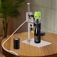 150W Elektrische DIY-Flaschenschneidemaschine 6000 U/min Glasweinflaschenschneider für Runde/Quadratische/Irreguläre Glas- oder Keramikflaschen