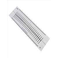 Replaceable Surface Golf Hitting Mat Rubber Base 12/ 15 Degree Improving Skills Golf Track Paper Training Aid