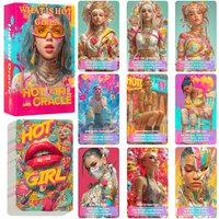 80 Tarot Cards Set, 13x8cm, Hot Girls Oracle Perfect for Love Career Friendship Life Guidance, Ideal for Divination & Oracle