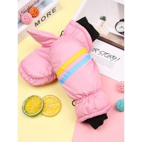 New Children Kids Winter Snow Warm Gloves Boy Girls Ski Snowboard Windproof Waterproof Thicken Keep Warm Winter Must