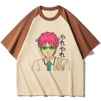 Saiki k tshirt women harajuku hip hop 2000s Classic Grunge shirt Retro hip hop Classic streetwear aesthetic