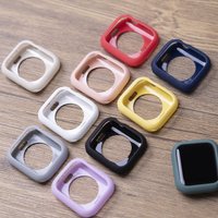 Weiches Silikon gehäuse für Apple Watch Serie 8 7 45mm 41mm/ultra 49mm Abdeckung Schutzhülle iwatch se 6 5 3 44mm 40mm 42mm 38mm