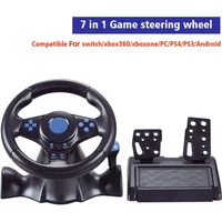 Racing Wheel & Pedals Dual Clutch Launch Control Steering Wheel With Manual Shifter for Switch xbox One/360/PS4/PS2/PS3/PC...