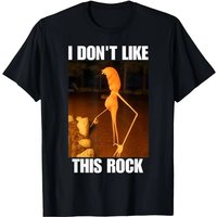 New Arrival Marcus The Worm I Don't Like This Rock T-shirt For Men Women Cotton T Shirts Short Sleeve Tops Oversized Tees Tops