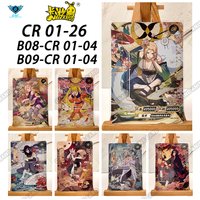 Kayou Anime Naruto Card CR Full Series No.01-026 Single Card T2W9 T2W8 Rare Card Collection Game Tsunade Children's Toy Gift