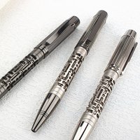 Classic Luxury Ink Ballpoint Pen, Medium Point 0.7mm Smooth Writing Metal Ball Point Pen Signature Pen