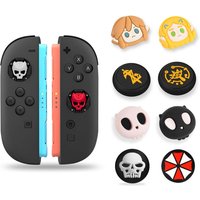 2pcs Silicone Thumb Stick Grip Cap Protective Cover For Switch 2 Joy-con/NS 2 Pro Game Controller NS2 Protector Case Accessories