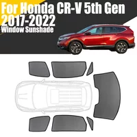 Custom Magnetic Car Window Sunshade For Honda CR-V 5th Generation 2017-2022 Curtain Mesh Front Windshield Frame Curtain CRV