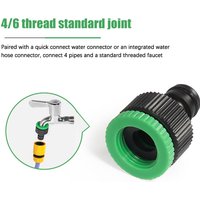 5pcs Water Faucet Adapter 1/2''or 3/4" Garden Quick Water Inlet Hose Tap Fitting Adaptor Gardening Tool Accessories