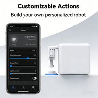Make Any Switch Smart Fingerbot Plus Zigbee Button Pusher for Tuya Smart Life App Voice Control Alexa Google Home