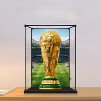 Acrylic Display Case for 43020 Soccer Championship Block Dust Cover Show off Your Building Skills with Style
