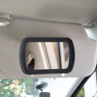 Portable Auto Interior Sun-Shading Cosmetic Mirror Decorative Car Sun Visor Make Up Mirror Car Sun Visor Mirror