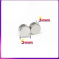 10/20/50/100/200/500PCS 5x3 mm Small Circular Magnets 5mmx3 mm for Home Refrigerators, Offices DIY 5*3 mm