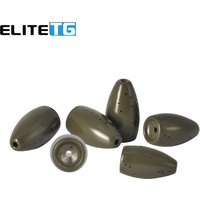 Elite TG 10PCS Flipping Fishing Weight Bass Fishing Sinker Weight 3 colors Fresh Water Fishing Lure Tackle