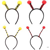 Antenna Headband Insect Costume Hair Accessories Kids Adult