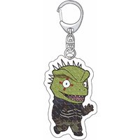 Anime Dorohedoro Caiman Nikaido Acrylic Figure Keychain Pendant Jewelry Bag Charms Fashion Car Key Ring Creative Children Gift