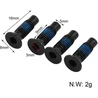 Newest Forehead Screw Screws With Glue Anti Slip Screw With Wrench /max G30 Scooter Electric Scooter Screw Set