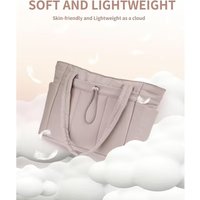 New Quilted Tote Bag,Lightweight and Durable Nylon,Comfortable for Long Carry,Women's Handbag/Shoulder Bag, Versatile Travel Bag