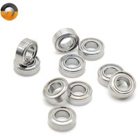 10pcs MR125ZZ MR125 L-1250ZZ Deep Groove Ball Bearing 5x12x4 mm Miniature Bearing Motor Bearing