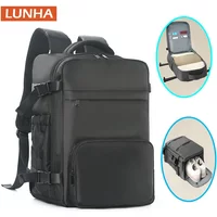 Women Travel Backpack Large Capacity Waterproof Oxford Fabric Shoes Compartment Laptop Backpacks for Hiking Outdoor Trips Unisex
