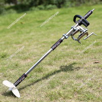 1M Handheld Propeller Outboard Motor Aluminum Blade Kayak Hanging Electric Drill Boat Power Tool