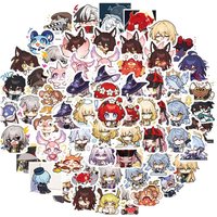 Sunsyea Honkai: Star Rail Merch Fans Collection Role Stickers 70 Pieces Tribios Mydei Phainon Herta Sunday Robin Castorice Anaxa