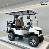 Hot Selling American Electric Mountain Bike 2 4 6 Seats 48V 60V 5000W Electric Golf Cart Suitable with Steering Wheel Adjustable