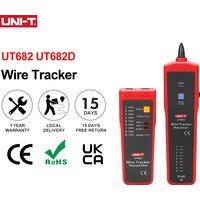 UNI-T UT682 UT682D Network Wire Tester Tracker RJ11 RJ45 Wire Line Finder Handheld Cable Testing Tool For Network Maintenanc