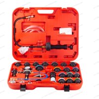 14 Pcs Universal Radiator Pressure Tester Kit, Cooler Pressure Tester Kit, Car Motorcycle Truck Cooling System