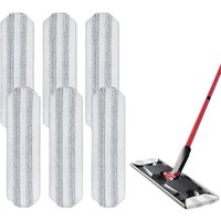 For Vileda O-Cedar H2PrO Flat Mop Refill, H2PrO Microfibre Mop Cover Washable Reusable Mop Pads, For All Hard Floors