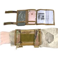 Tactical Arm Sleeve Map Pouch Wrist Pocket Strap Card Mobile Phone Storage Bag Camping Equipment Hunting Accessories Gear