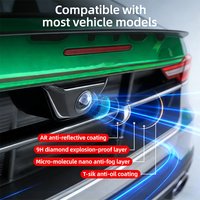 2/4Pcs Universal Car Camera Lens Protector,Rear View Backup Camera Cover,360° Camera Protection,Anti Scratch Waterproof Cover