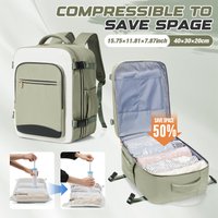 Vacuum Storage Bag, Ryanair 40x30x20 Travel Backpack, Hand Luggage Backpack Men Women Backpack Cabin Laptop Bag, School Backpack