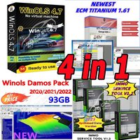 2025 WinOLS 4.7 Auto Repair Software with 93GB Damos Files ECM Titanium 26100 Immobilizer Tool V1.2 And Installation Video Guide