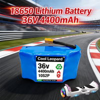New 36V 4.4Ah 7000mAh 10S2P Lithium Ion Rechargeable Battery for Self Balancing Scooter Hoverboard Unicycle,Durable Power Supply