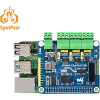 Raspberry Pi RS485 Isolated CAN Expansion HAT Dual RS485 CAN Multi Onboard Protection Circuits