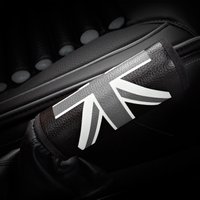 Leather Car Handbrake Grip Cover Anti Slip Protector Sleeve Auto Interior Accessories For BMW MINI Cooper Countryman R50 R53 R55