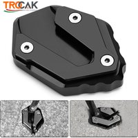 For YAMAHA MT-09 MT 09 FZ 09 XSR900 TRACER 900 Tracer 9GT Accessories side stand extension pads enlarge stand plate Kickstand