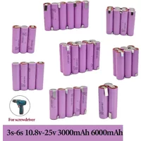 new 35E 18650 3500mAh 7000mAh 3S 4S 5S 6S 8S 7.4V 12.6V 14.8V 18V 25.2V 29.6V for Screwdriver Batteries Weld Battery Pack