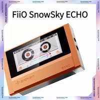 FiiO SnowSky ECHO MP3 Player Lossless Decoder Dual Output Bluetooth Support DSD WAV Hi-Res Audio Player Custom Portable MP3 Gift