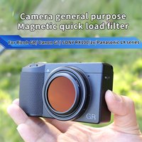 Suitable for Ricoh GR4 GR3X GR3 magnetic filter UV protection CPL polarized portrait black soft beauty filter star accessories