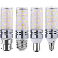 5pcs E12 E14 E27 E26 B22 B15 E17 Small LED Bulb Lamp 3000k Natural White 4000k 6000k CCT Dual Color 12w 16w Chandelier Pendant