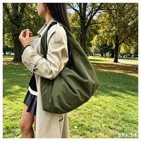 Women Simple Shoulder Bag Large Capacity Vintage Hobo Underarm Bag Multi-Pocket Commuting Tote Bag Versatile Shopping Handbag