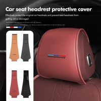 For BMW Car Styling Headrest Case Anti-Dirty Dustproof Protective Cover 5 Series G30 G31 G32 G38 2021 2020 2019 2018 E46 E91