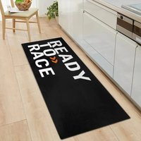 Cool Motorcycle Display Pad Garage Pad Anti-Slip and Easy-To-Clean Corridor Bedroom Carpet Home Decoration Floor Mats