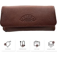 WEFITON 1PCS PU Leather Tobacco Pipe Bag, Pipe Tool Pouch, Portable Tobacco Bag, Smell Poof Pouch, Great Gift