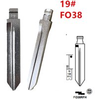 10PCS 19# KD Remote Uncut Blank Metal Key Blade NO.19 FO38 for Ford Lincoln Mercury In USA Remote Car Key Remote Blade