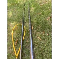 New Carbon Fiber Fishing Spear Durable Detachable Two Sections One Meter Each Submersible Fishing Spear for Outdoor Camping T...