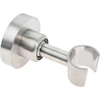 Shower Head Holder 304 Stainless Steel Shower Head Bracket 360° Angle Adjustable Bathroom Shower Spray Holder with Install Screw