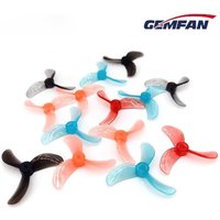 4Pairs/8pcs Gemfan 40mm 3-Blade 1608 PC Propeller 1mm 1.5mm for Micro Whoop FPV Racing Freestyle Tinywhoop Drones